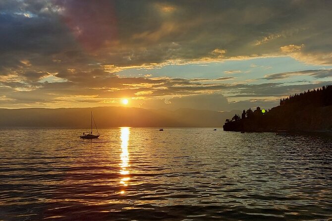 1.5 Hour Ohrid Lake Sunset Cruise - Getting the St. Jovan Kaneo views from the water