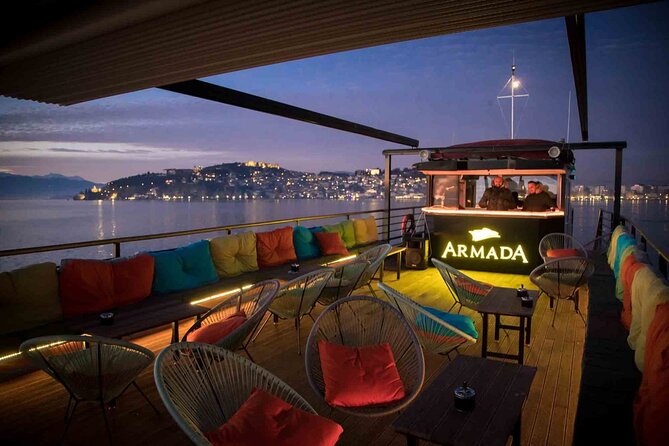 1.5 Hour Ohrid Lake Sunset Cruise - Seating, sightlines, and the smokers factor
