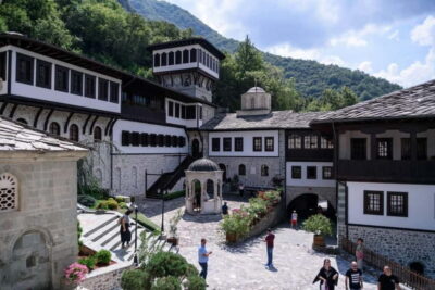 Bigorski Monastery and Duff Waterfalls from Ohrid and Struga