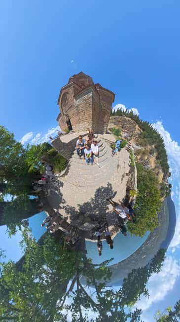 City Tour: Discover Ohrid's Hidden Gems" small group - St. John at Kaneo, Cliffside Photos and the Paid Entry Detail
