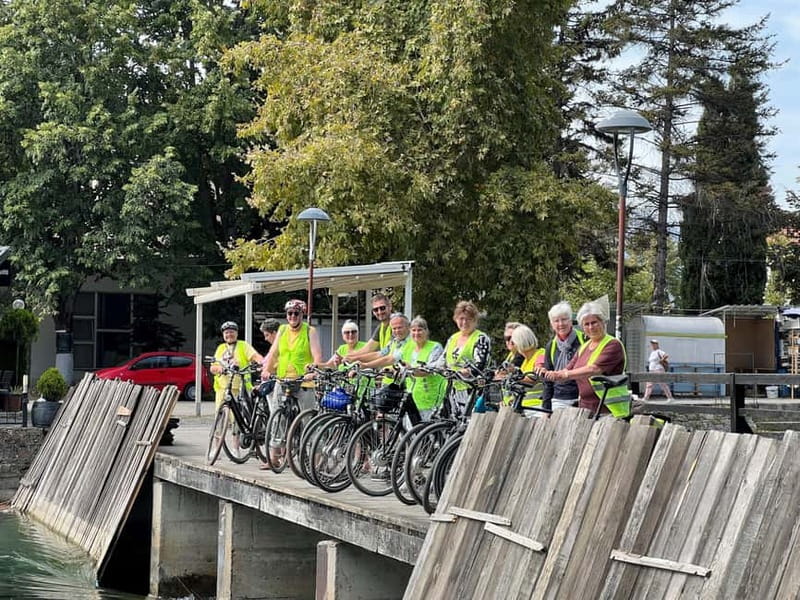 E-biking across the border, from Ohrid to Albania. - Lake Ohrid by E-Bike, Plus Albania Twice