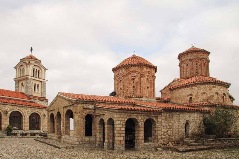 From Durres: North Macedonia Ohrid Lake, Saint Naum Day Tour - Sveti Naum Old Town: Tranquil Steps by the Lake