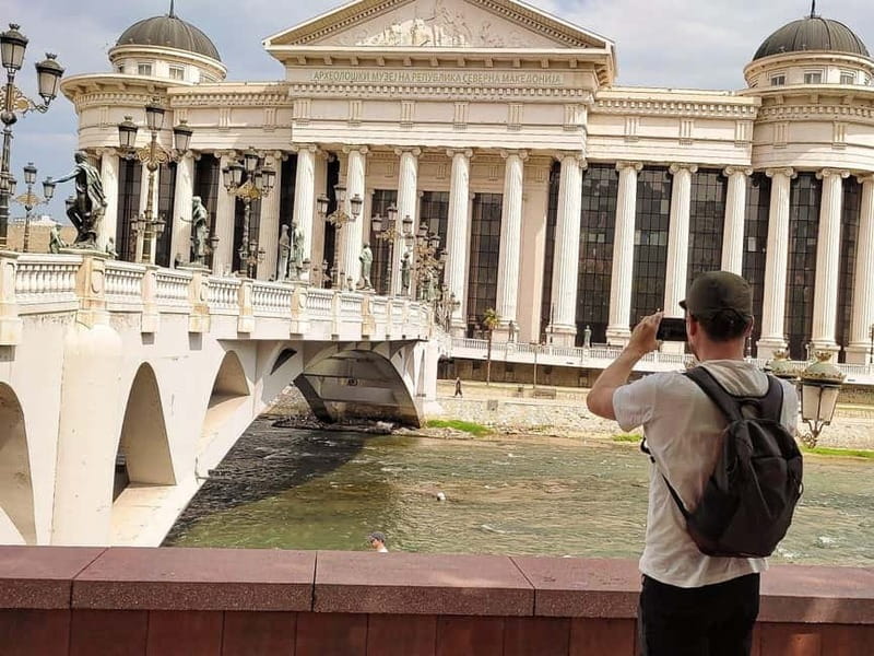 From Tirana: Skopje Private Day Tour - First city stops: Mustafa Pasha Mosque and the feel of religious Skopje