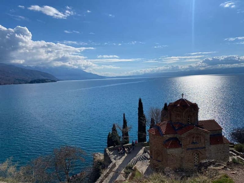 From Tirana : Visit Ohrid , Struga / North Macedonia - Samoil’s Fortress: The Highest Peak for Lake Views and Political Power
