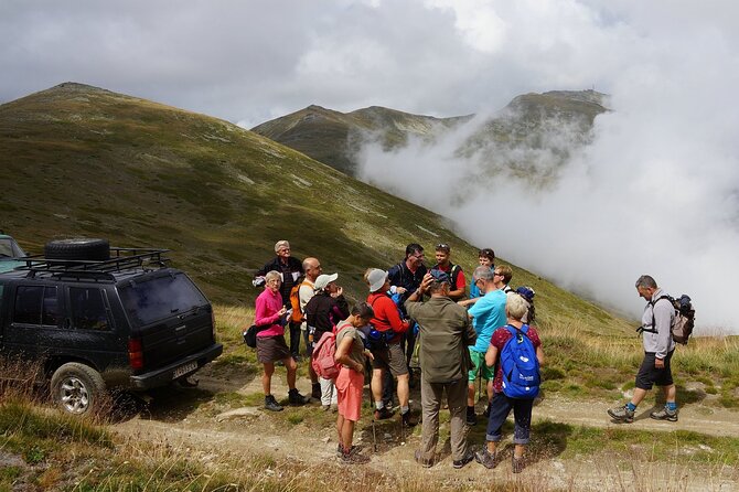 Full Day Jeep Safari Pelister Tour from Ohrid and or Bitola - The ride up in 4x4 jeeps: where the real safari happens