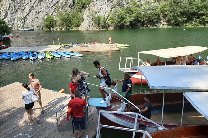 Group Tour from Skopje:Millennium Cross,Matka Canyon&Etno Village - Matka Canyon and Lake Matka, where the scenery does most of the talking