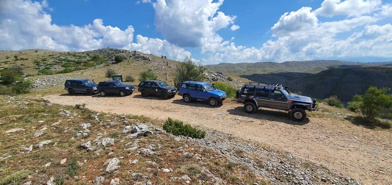 Jeep Safary National Park Galicica from Ohrid - The first stretch: Velestovo and the shift into mountain terrain
