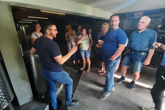 Monastery Winery Tour and Wine Tasting - The cellar walk at Monastery Winery: what you actually see