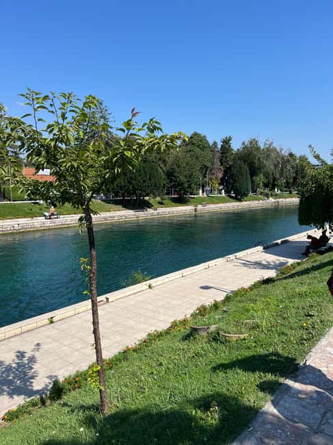 North Macedonia: Struga & Ohrid Day Trip from Tirana - Struga on the Black Drin River: Poetry Bridge and Bazaar Time