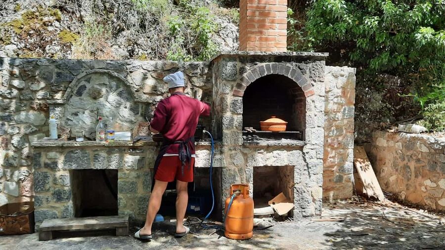 Ohrid Boat Tour Sv. Naum, Zaum, Trpejca & BBQ | Lale Tours - Trpejca Fishing Village Stop: Coffee, Walk, and Local Atmosphere