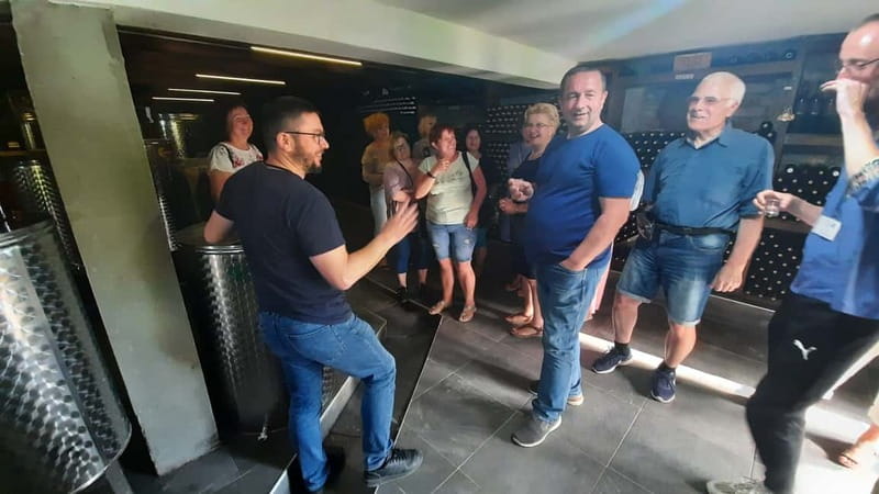 Ohrid: Monastery Winery Tour and Wine Tasting - The 2-hour tasting: 5 wines, 2 brandies, and smart pairing