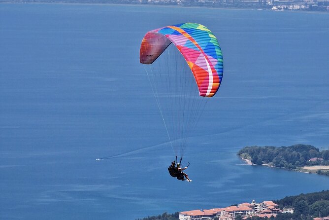 Paragliding Above Lake Ohrid in North Macedonia - Landing Back by the Lake: Smooth Finish, Then You’re Done