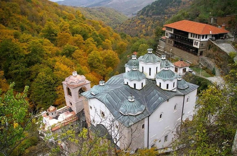 Short trip to Osogovo Monastery, North Macedonia from Sofia - Inside the monastery: St. Joachim, three naves, and 12 cupolas