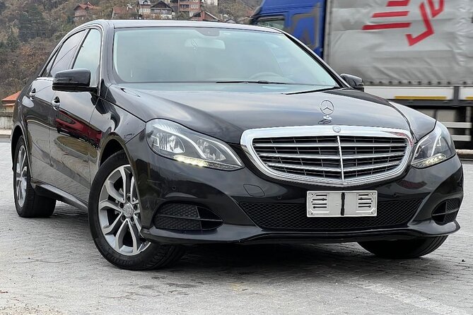 Skopje Airport Private Transfer for up to 3 Passengers - Comfort and care in the details: clean car, AC, and luggage help