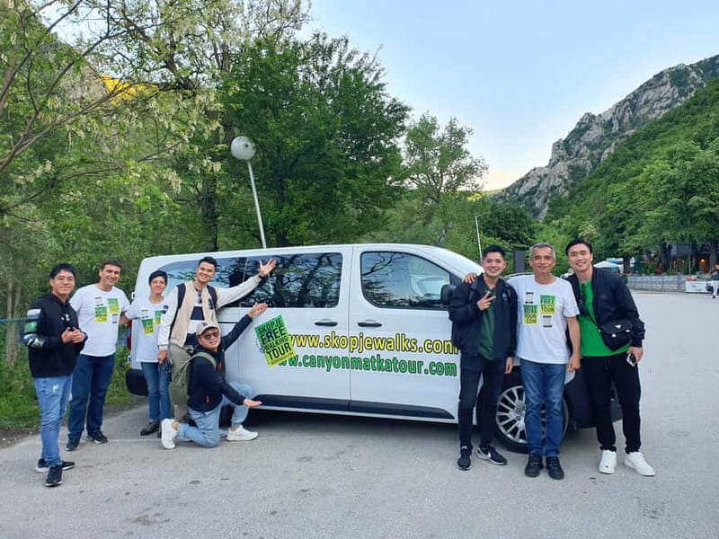 Skopje: Matka, St.Pantelemon, Millennium Cross Tour & Brunch - Where the day starts: the meeting point and the 5-hour rhythm