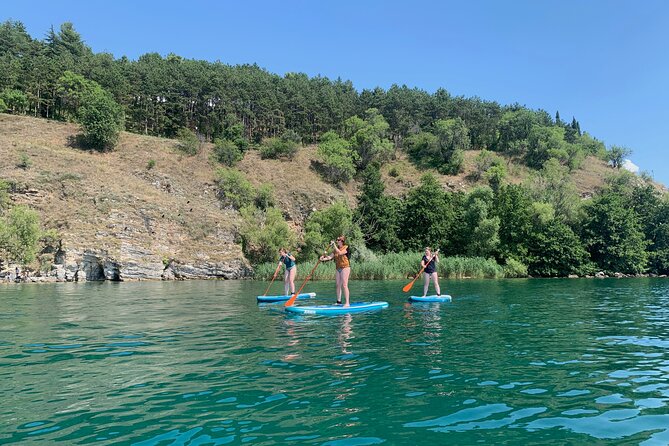 Stand up Paddle Tour in Lake Ohrid - Snacking While You Float: The Lake Ohrid Comfort Factor