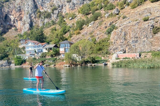 Stand-Up-Paddle Tour on Lake Ohrid - What You Do First: The 10-Minute Lesson That Builds Confidence
